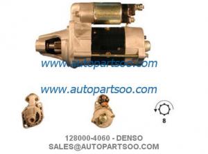 China 128000-1950 128000-4060 - DENSO Starter Motor 12V 0.6KW 8T MOTORES DE ARRANQUE on sale