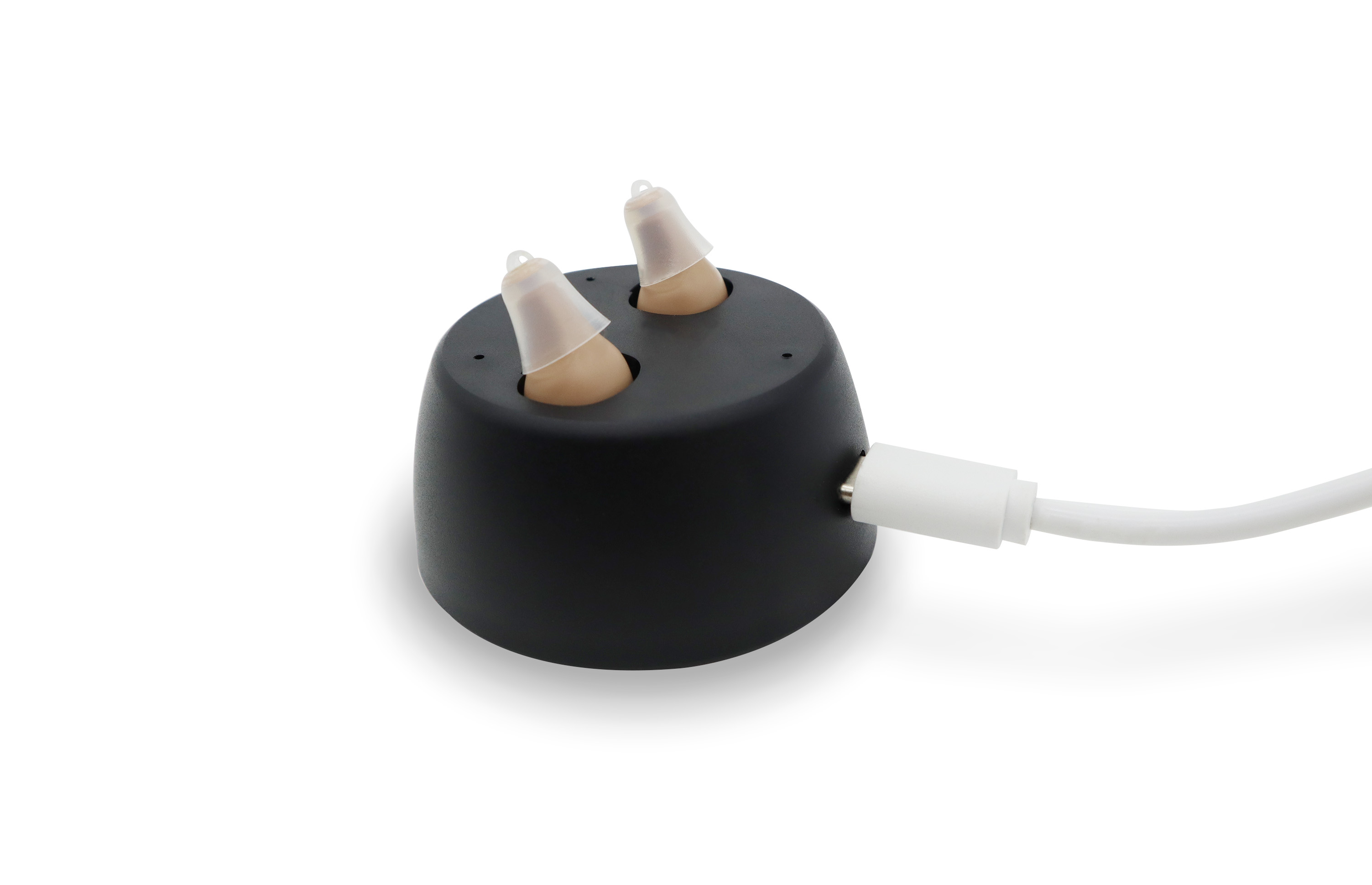 Invisible CIC Hearing Aids With Bluetooth Red Blue Audifonos