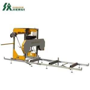 Wholesale Woodworking JIERUI Portable Hydraulic Automatic Sawmill Electric Wood Cutting Machine from china suppliers