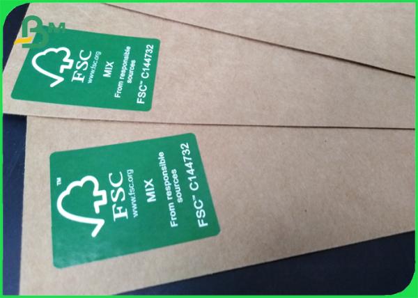 High BF Recycled Natural Linerboard 160 - 220gsm Kraft Paper for Pallet Liners
