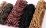 Metal Fireplace Screen Curtain Safety Spark Guard Decorative Metal Fireplace