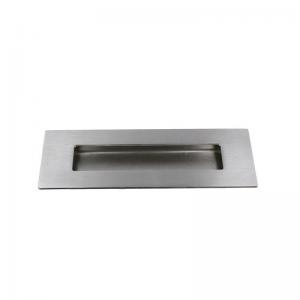 Wholesale Satin Brushed 6 Inch Rectangular SS304 Closet Door Finger Pull from china suppliers