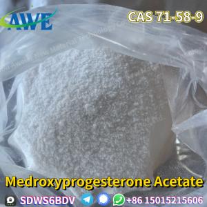Wholesale Pharmaceutical Grade 99% Medroxyprogesterone Acetate Powder CAS 71-58-9 Door to door service from china suppliers