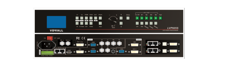 Full color led video processor of videowall LVP-605