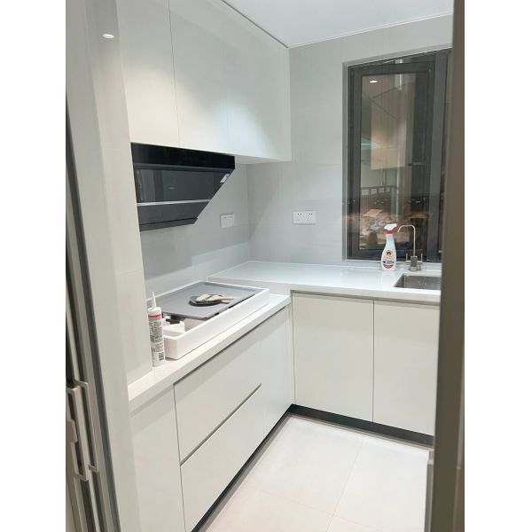 Versatile Modular Stackable Waterproof Particle Board Kitchen Cabinet Customizable
