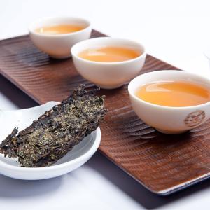 Wholesale Aged Fuzhuan Brick Slimming Dark Chinese Tea Brick With Attractive Taste Refreshing from china suppliers