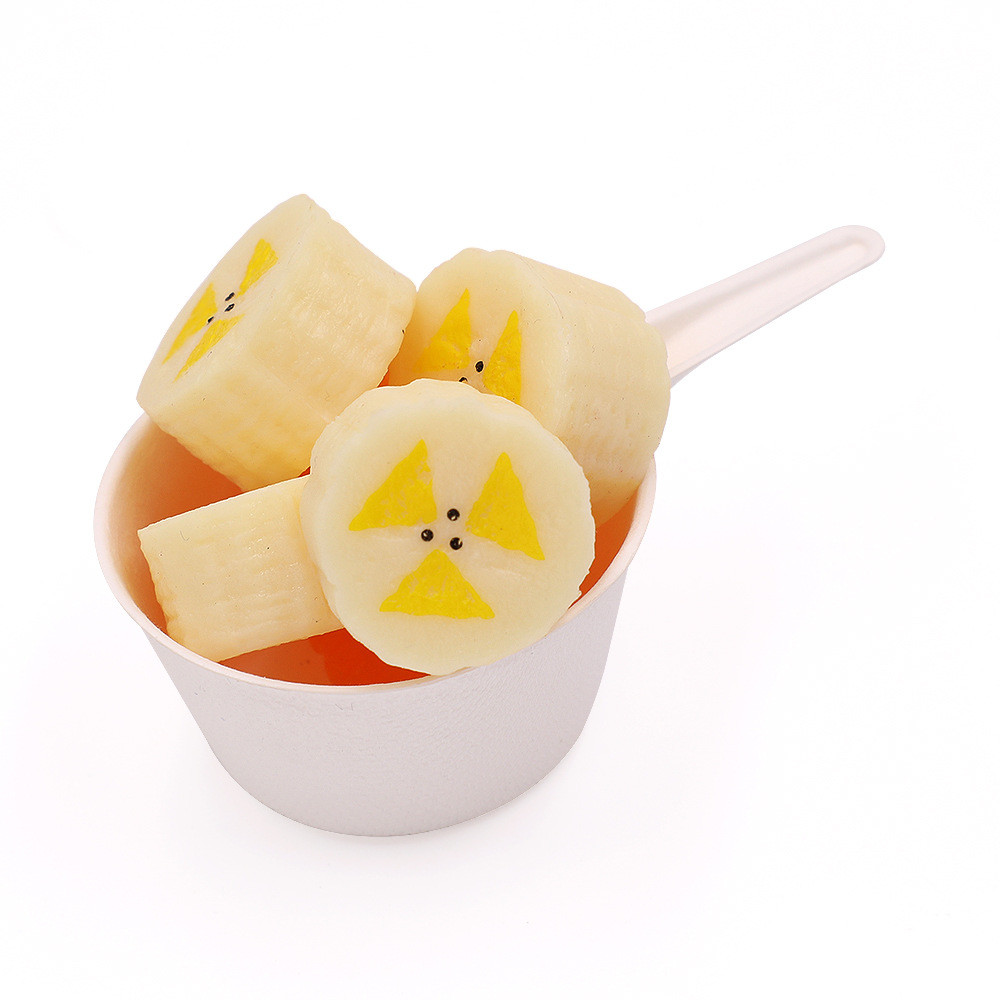 Biodegradable deep pan shape sugarcane salad tray disposable bagasse paper DIY mini tableware