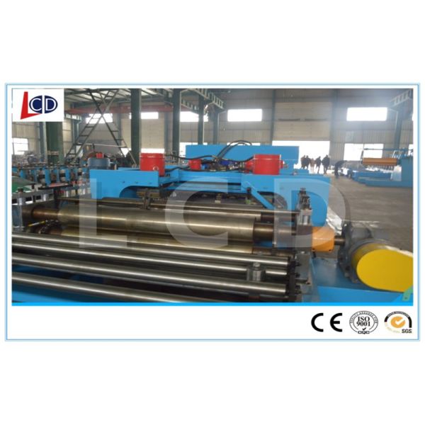 Wire Mesh Cable Tray Manufacturing Machine , Cable Tray Forming Machine 16 * 2 * 1.6m