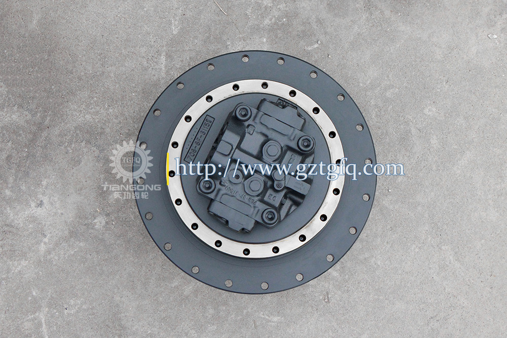 Hydraulic Travel Motor Assy Travel Device Final Drive For Excavator PC200-7