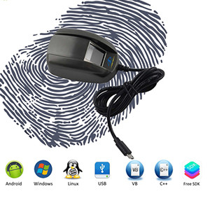 USB Biometric Fingerprint Machine Android Portable Fingerprint Scanner HF4000