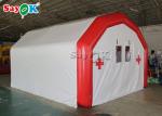 Inflatable Emergency Tent Oxford Cloth Inflatable Medical Tent / Cube Decontamin