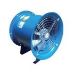 Customized Logo 10 Inch Industrial Low Noise Axial Duct Fan for Free Standing