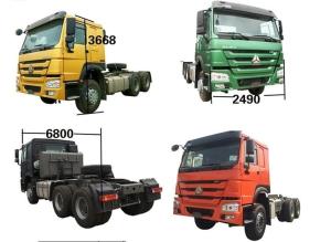 Wholesale Tubeless Tire Design Used Sinotruk HOWO 371 Truck Head Tractor Dump Truck at Discount from china suppliers