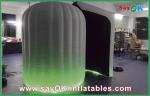 Photo Booth Decorations Green Inflatable Photo Booth With LED Light For