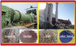 Steam Heating Sand Rotary Dryer Low Temperature Drying Remote Control