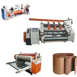 Paper Industry 3Ply Wall Corrugated Paperboard Production Line 330KW