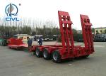 Four Double Air Chamber 4 Axles Semi Trailer Trucks