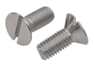 Wholesale Standard Slotted Head Screw , Zinc Plated Stainless Steel Slotted Countersunk Screw from china suppliers