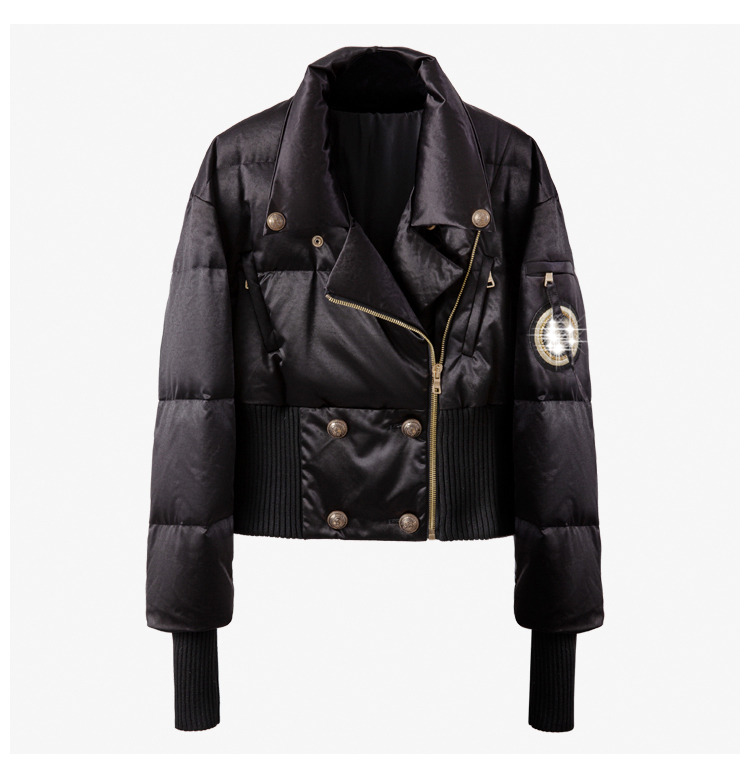 2020 Fashion Green Jacket Coat Women Waterproof Loose Coat Padded Short Jackets And Coats