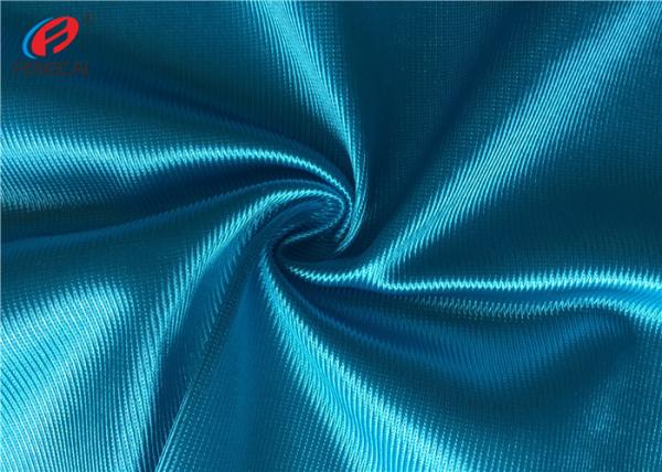 Polyester Tricot Knit Dazzle Fabric Non-stretch Sports Fabric For Basketball