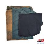 Australia colored t-shirt wiping rags Industrial 10kg bales 100% cotton T-shirt