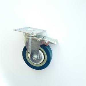 China Light Duty 1Inch Office Chair Casters PU Wheels For Trolley on sale