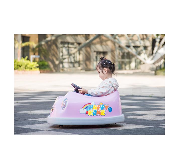 Children's Electric Ride-on Bumper Car with Remote Control and Music G.W. N.W 9kg/8kg