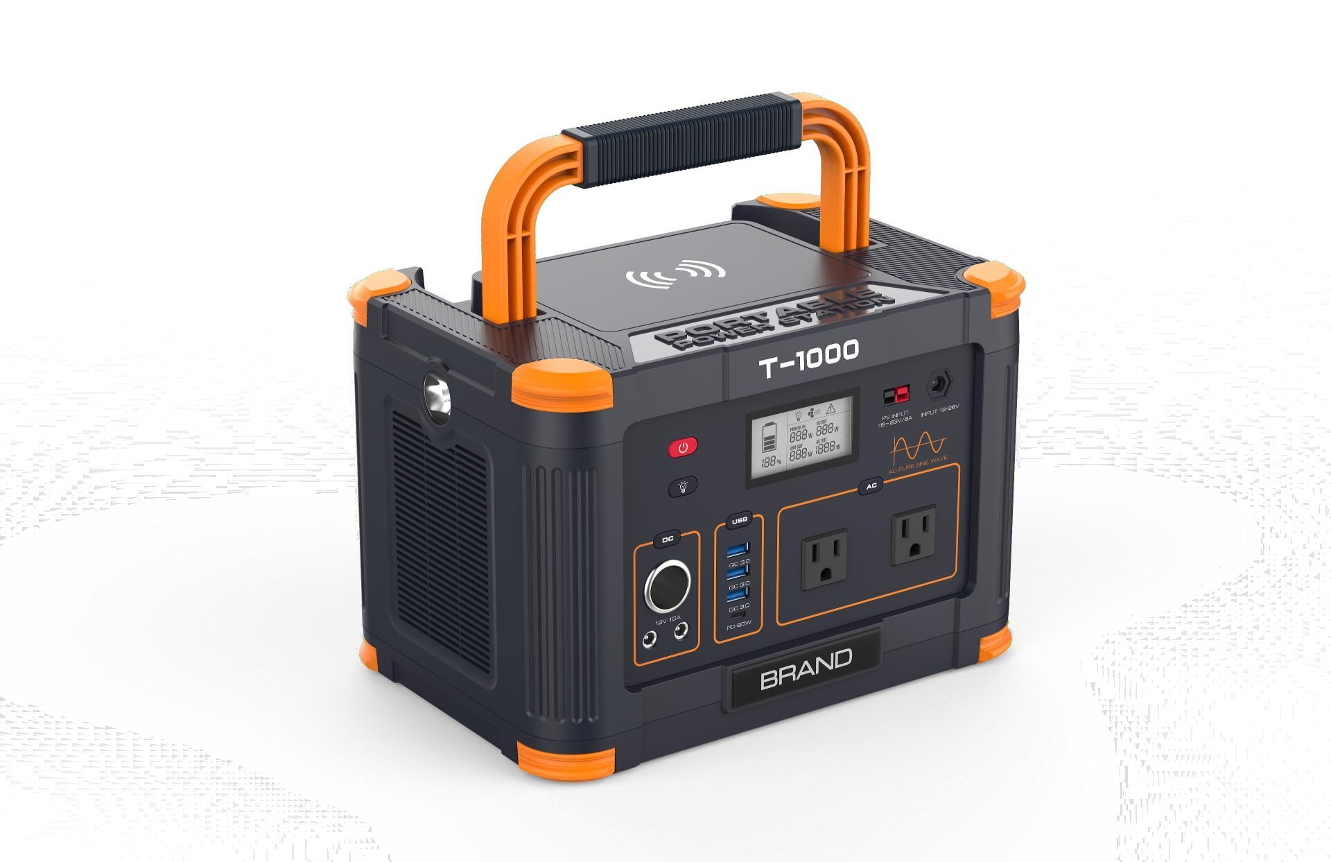 8.3 Kg Portable Outdoor Emergency Power Supply Herewin T1000 999Wh
