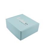 Pantone Color White E Flute Corrugated Cardboard Shipping Boxes For Gifts