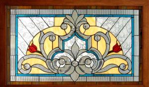 China stained glass designs for windows & doors on sale