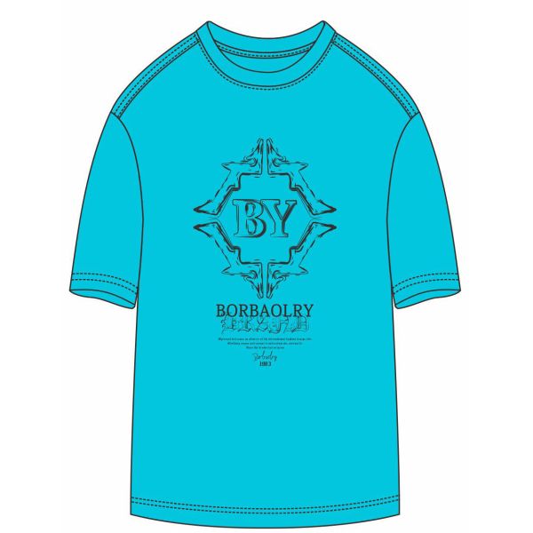 Quality Certification Spring Summer New American Retro Collection Heavy Casual Printed T-Shirt