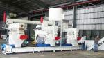 Russia Wood Pellet Production Line Complete 3-4t/h Biomass Fuel Wood Shaving