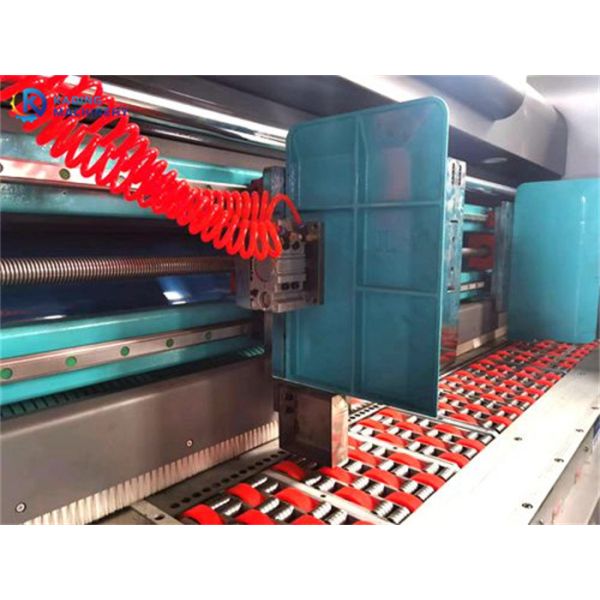 Corrugated Cardboard Rotary Carton Die Cutting Machine With Leading Edge