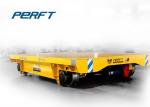 automatic cable drum powered roller mounted rail transfer flat cars