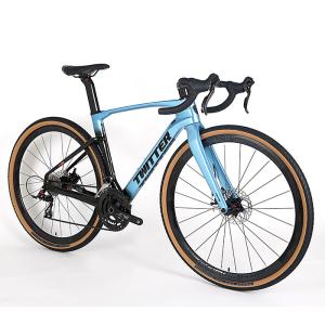 Wholesale 24 Speed 700*40C Carbon Fiber Gravel Bike Road Racing Disc Brake Bike from china suppliers