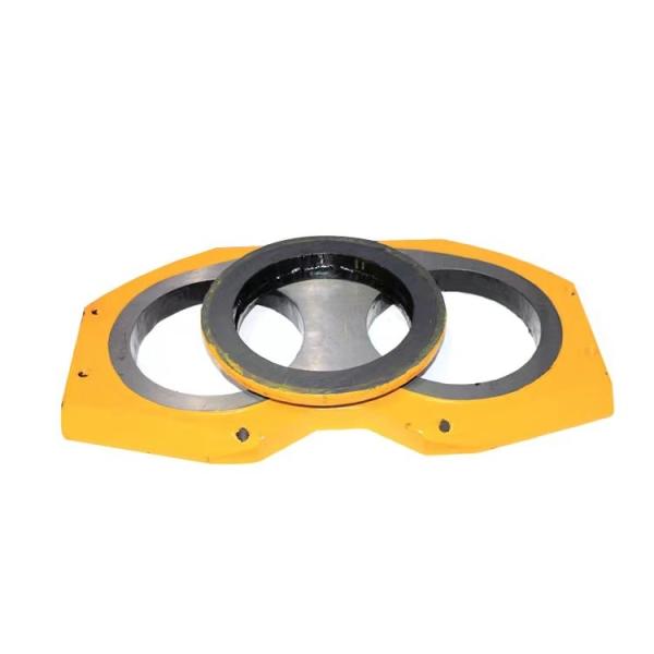 Glasses Plate And Wear Cutting Ring Φ200 Φ230 Φ260 For Putzmeister Concrete Pump
