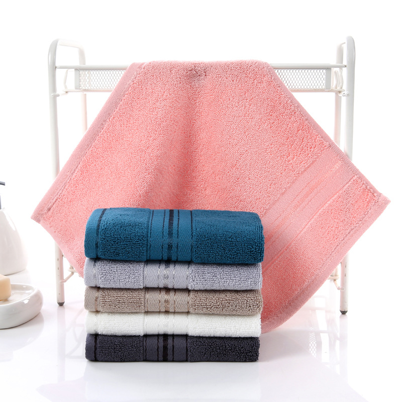 Upgrade Your Face Spa Experience with 34*34cm Solid Color Cotton Towel