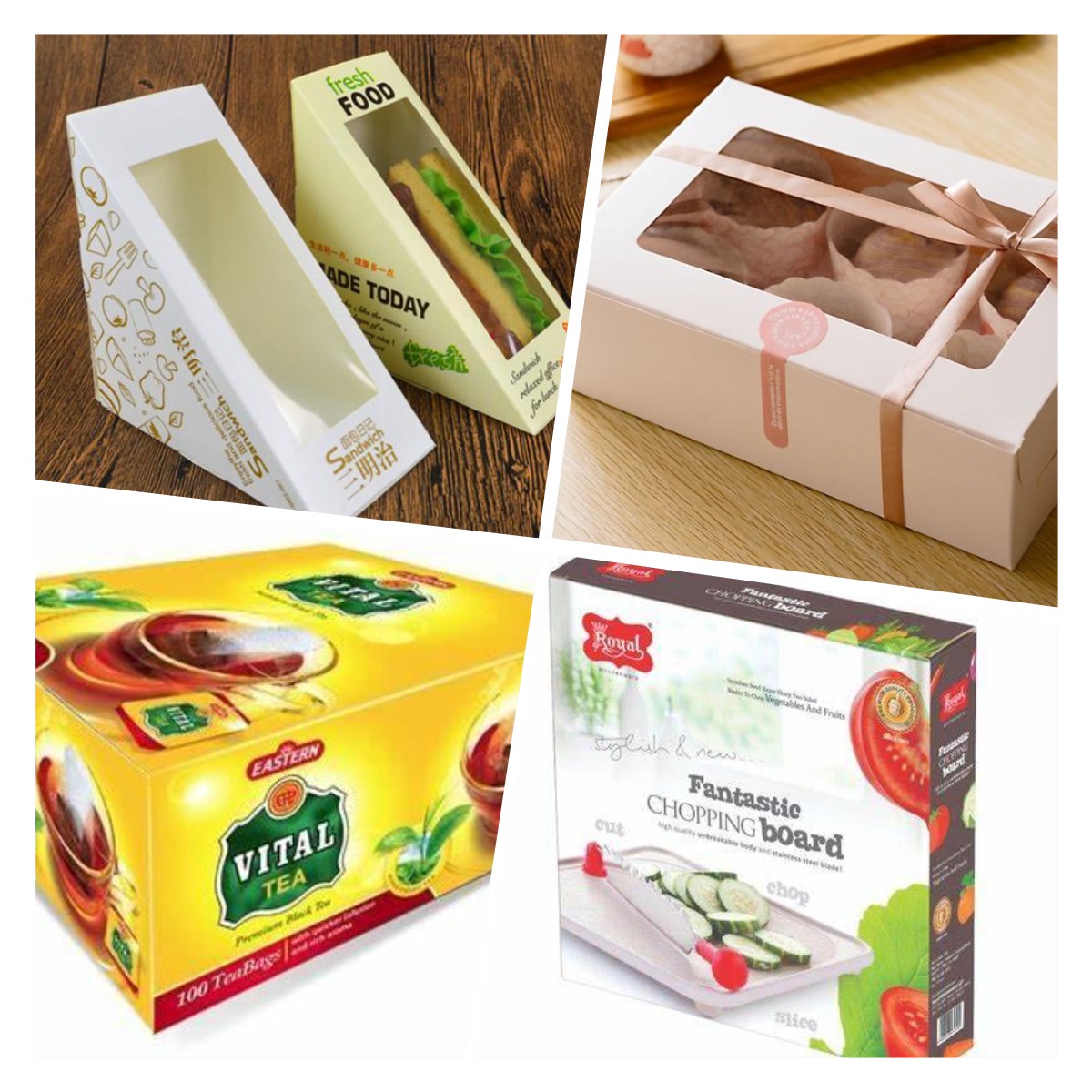 single coated food board