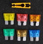 32VDC Low Voltage Fuses , 40 Amp Mini Blade Fuse ISO8820 Standard