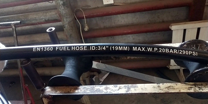 Airplane Aircraft Fueling Hose Fuel Hose Reel Rubber High Pressure