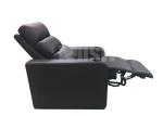 Big Size Electric Home Theatre Lounge , Electric Power Recliner Sofa Dark Brown