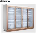 2700L 50HZ Commercial Beverage Refrigerator Silver Color For Drinks