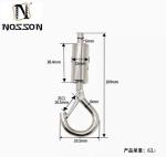 Food Beverage Grade DIN Certified Wire Rope Clamp for Marine Applications 4.6mm
