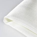 Satin Weave Stainless Steel Wire Inserted Fiberglass Woven Fabric Used For Fire