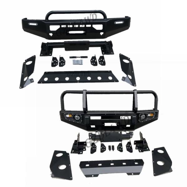 4x4 Rolled Steel Front Bumper Guard For Navara D40 2006-2010 Front Bumper Bull