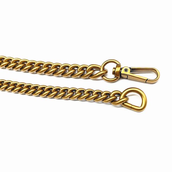 New Aluminum 3.0mm Antique Gold Chain Strap Purse Strap Handles Bag Handbag Chain