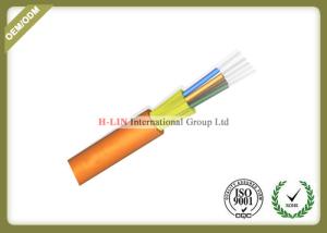 Wholesale Indoor Distribution Fiber Optic Cable , Tight Buffered Fiber Optic Cable Multi Core from china suppliers