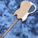 Custom F Hole SG Electric Guitar Mahogany Body Neck