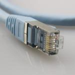 SSTP 2m 3m 5m Round PVC Bare Copper Category 6a Cable