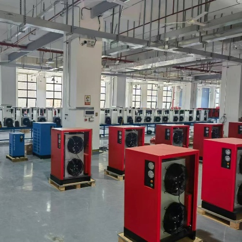 0.4mpa Working Pressure Industrial Desiccant Air Dryers Aluminum Evaporator for Drying